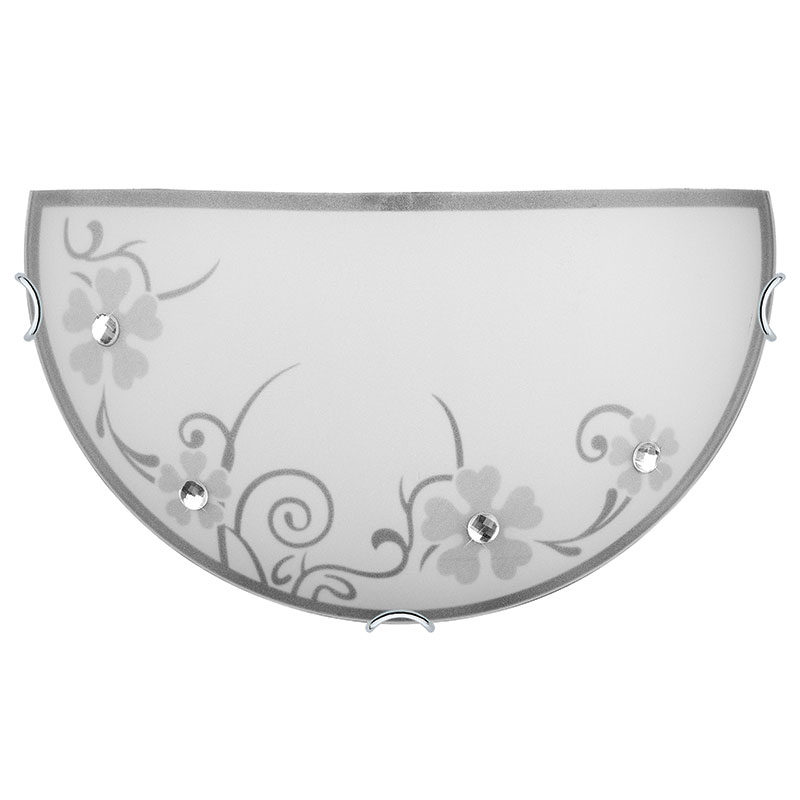 Articam серия LIBRA светильник настенный со стразами, 1*E27 артикул 75 04 42 AP изображение