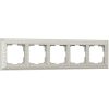 Рамка на 5 постов жемчужный (код a031786) изображение