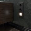 Рамка на 3 поста черный матовый (код a038843) изображение