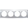 Рамка на 4 поста зеркальный (код a045798) изображение